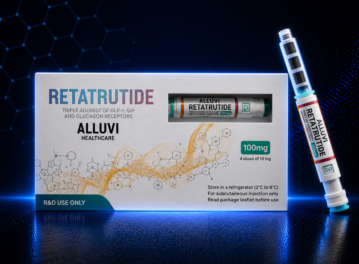 Alluvi Retatrutide 100mg Pen