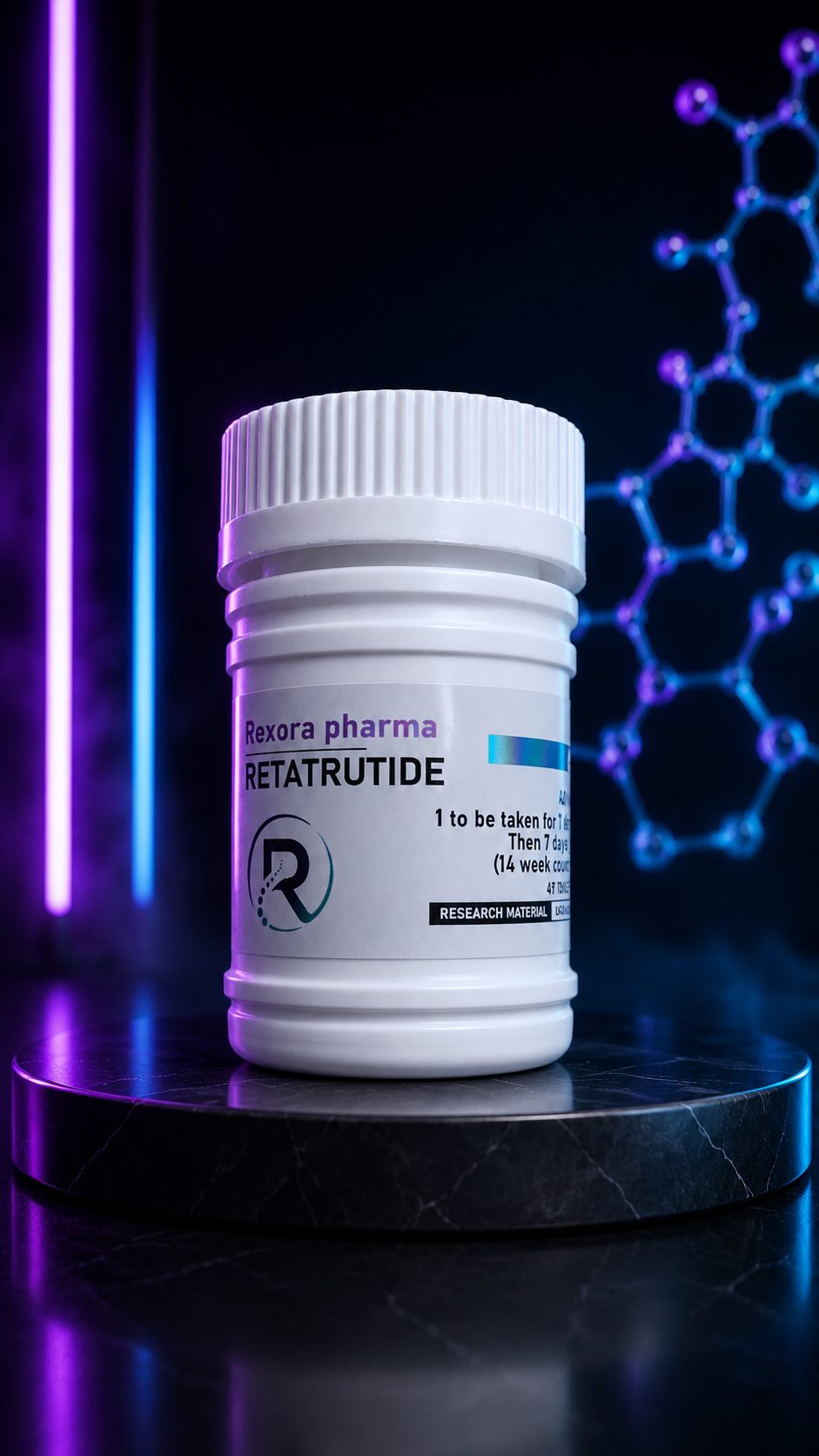 Retatrutide Oral Tablets 40mg (49 Tablets)